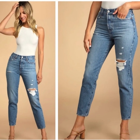 Levi’s Wedgie jeans from Free People size 27 reposh - Picture 1 of 4